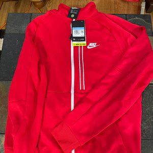 Men's Medium Red Nike Zip Up Jacket